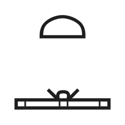 X1 Y1 — hiéroglyphe