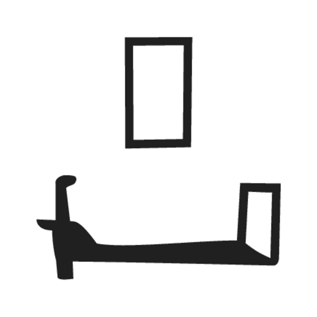 Q3 D40 — hiéroglyphe