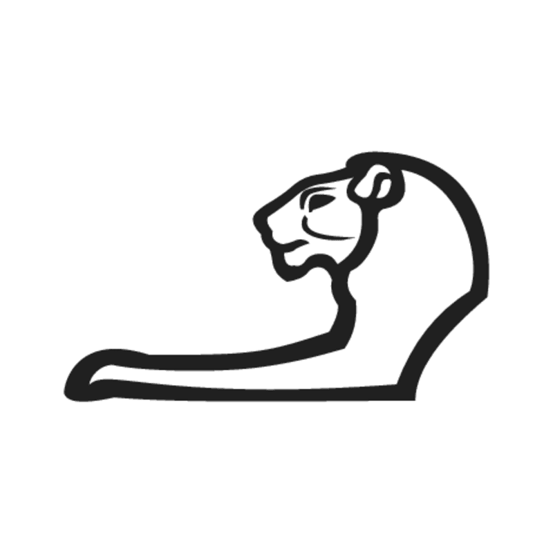 F4 — Partie antérieure de lion