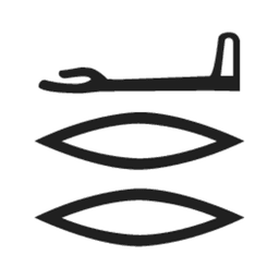 D36 D21 D21 — hiéroglyphe