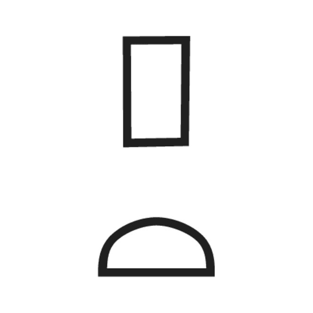 Q3 X1 — hiéroglyphe