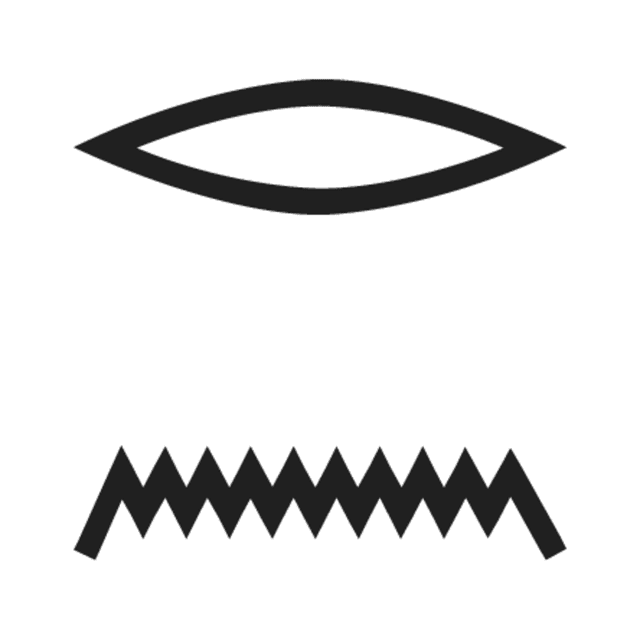 D21 N35 — hiéroglyphe