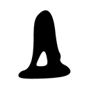 Triangle pointé vers le haut