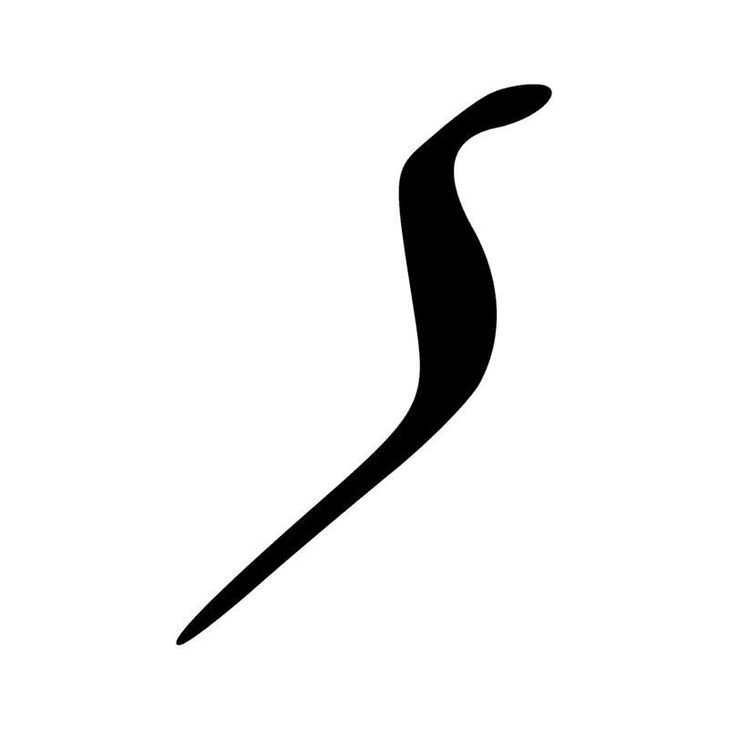 D13 — 1- Sourcil, sourcil de l'oeil Oudjat; 2- ligne courbe