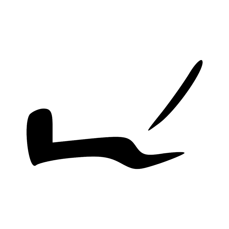 D37 — Bras tendu, offrant un pain