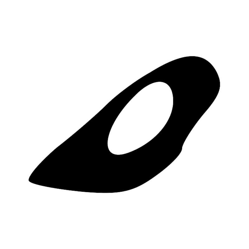 H8 — Oeuf, petit oval oblique