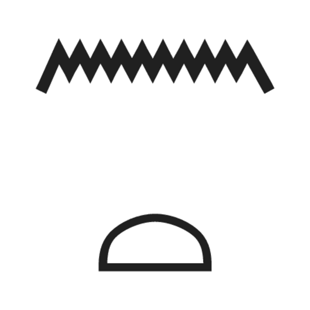 N35 X1 — hiéroglyphe